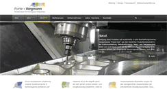 Desktop Screenshot of forte-wegmann.com